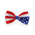 cheap Accessories-United States 250th Anniversary Men's Patriotic Tie &amp; Bow Tie Set, Polyester American Flag Design, Classic Formal Style for US, Independence Day, Parades, Parties &amp; Celebrations
