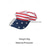 billige Tilbehør-United States 250-årsjubileum Dame USA Flag Polyester Visir – Rød Hvit og Blå Design Ideell Uavhengighetsdag og US Feiringer