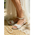 abordables mariée-sandales de mariée en dentelle blanche pour femmes avec appliques florales - idéales pour les mariages bohèmes