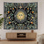 baratos Tapeçarias de Parede-Tapeçaria celestial de parede com sol e lua, constelações astrológicas e fases da lua, estilo boho hippie, para decoração de quarto e sala de estar.