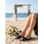 preiswerte Hochzeitsgast-Elegante weiße Damensandalen mit Schleifendetail – bequeme Sommerschuhe für Strandhochzeiten und Gäste