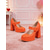 abordables Saint Valentin-Escarpins roses à plateforme pour femmes avec bride à boucle – un style rétro chic pour la Saint-Valentin, les fêtes et les occasions spéciales
