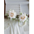 cheap Wedding Accessories-Women's Bridesmaid and Groomsman Corsage and Boutonniere Set, Available in Multiple Colors, Polyester Material, Perfect for Weddings and Parties