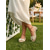 preiswerte Hochzeitsgast-Silberne Damen-Ballerinas aus Spitze mit Schleifendetail – elegante und bequeme Schuhe für Hochzeitsgäste, geeignet für Garten-, Rasen- und Outdoor-Hochzeiten.