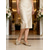 economico Madre della Sposa/Sposo-scarpe basse per la madre della sposa, eleganti scarpe slip-on per cerimonia e ricevimento, punta a mandorla decorata, avorio