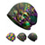 cheap Accessories-Women's Polyester Printed Beanie Hat,Can be Neck Gaiter, Multi-Pattern Mardi Gras Carnival Style, Soft Stretch Fabric, 2-in-1 Headwear &amp; Scarf for Festivals, Parties &amp; Everyday Casual Wear