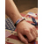 abordables Accesorios-Pulsera ajustable de acero inoxidable y silicona para hombres del 250 aniversario de los Estados Unidos con diseño de bandera americana ideal para el Día de la Independencia y celebraciones