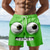 voordelige Retro Vintage &amp; Ethisch-Voor heren 3D Print 3D-cartoon Lach gezicht Lange zwembroeken Zwemshorts Boardshorts Medium Taille Hawaii Grappig Strandvakantie Zijzakken Mesh voering Elastische tailleband met trekkoord Ontwerper
