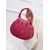 baratos Malas com Alça-Bolsa feminina em couro sintético – várias cores, alça redonda elegante, resistente e espaçosa – perfeita para looks casuais do dia a dia e para a noite.
