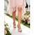 economico Invitato al matrimonio-scarpe eleganti con tacco a spillo rosa cipria e stampa floreale da donna, scarpe eleganti con punta aperta per gli invitati al matrimonio in giardino all'aperto &amp;matrimoni sul prato