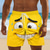 voordelige Retro Vintage &amp; Ethisch-Voor heren 3D Print 3D-cartoon Onhandig gezicht Lange zwembroeken Zwemshorts Boardshorts Medium Taille Hawaii Grappig Strandvakantie Zijzakken Mesh voering Elastische tailleband met trekkoord