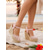 economico sposa-sandali con zeppa espadrillas in pizzo bianco da donna - tacchi a spillo traspiranti all'uncinetto con cinturino alla caviglia - eleganti scarpe da sposa boho per la spiaggia &amp;matrimoni all'estero