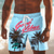 billiga Tropiska växter och blommor-Herr Kokosnötsträd Tropiska växter Badshorts Boardshorts Medium Midja Hawaiisk Strandsemester Sidfickor Mesh foder Elastisk dragsko i midjan Designer Kläder