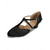 abordables Chaussures de bal, de danse moderne-Chaussures de danse à talons et brides croisées en satin noir pour femmes, style professionnel. &amp;chaussures de danse latine pour la pratique et la scène
