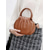 baratos Malas com Alça-Bolsa feminina em couro sintético – várias cores, alça redonda elegante, resistente e espaçosa – perfeita para looks casuais do dia a dia e para a noite.