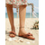 preiswerte Hochzeitsgast-Elegante weiße Damensandalen mit Schleifendetail – bequeme Sommerschuhe für Strandhochzeiten und Gäste