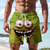 billiga Retro Vintage &amp; Etik-Herr 3D Print 3D-seriefigur Le ansikte Badshorts Boardshorts Medium Midja Hawaiisk Rolig Strandsemester Sidfickor Mesh foder Elastisk dragsko i midjan Designer Kläder