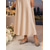 cheap Wedding Guest-Women's Gold Crystal Slingback Flats, Elegant Pointed Toe Bridal Shoes for Modern City Wedding