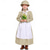 levne Pionýr / 19. století-250. výročí USA Koloniální 19. století Prairie šaty Sada kapoty a zástěry Dlouhé rukávy Pioneer Girl Koloniální Revoluční válka Květinový Maškarní kostým Dívčí předvečer Všech svatých Karneval