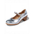 cheap Ballroom Shoes &amp; Modern Dance Shoes-Women's Gold Mary Jane Dance Shoes with Block Heel, Classic Professional Ballroom &amp; Latin Dance Shoes