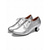 cheap Ballroom Shoes &amp; Modern Dance Shoes-Women's Silver Lace-Up Dance Shoes with Low Heel, Classic Professional Ballroom &amp; Social Dance Shoes