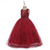 cheap Flower Girl's Dresses-Flower Girl Dress Girls' Formal Dress Wedding Attire Party Wedding Formal Fashion Adorable Princess First Communion Dress Patchwork Mesh Solid Color Sleeveless Crew Neck Light Pink White 4-7 Years