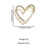 cheap Valentine's Day-Women's Alloy + Faux Pearl Heart Brooch, Multiple Designs Available, Ideal for Valentine's Day, Weddings and Daily Wear