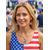 cheap Accessories-United States 250th Anniversary Women's Patriotic Star Jewelry Set, Alloy Necklace &amp; Earrings with Red White Blue Crystal Design, Parades &amp; Holiday Celebrations