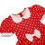 preiswerte Kleider-1950er Retro Vintage Rockabilly Midlänge Swing-Kleid Ausgestelltes Kleid Kurze Ärmel Tupfen Tailliert und ausgestellt Schaukel Kostüm Mädchen Karneval Maskerade Urlaub Alltagskleidung Kinder Frühling