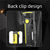 cheap Flashlights-Portable Flashlight with Clip Pocket Light Rechargeable Flashlight Waterproof Outdoor Emergencies Light