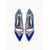 abordables Invitado a la boda-Zapatos de tacón de aguja con diamantes de imitación de terciopelo verde esmeralda para mujer, elegantes zapatos de vestir con punta puntiaguda para invitadas a bodas y ceremonias en la iglesia.