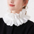 cheap Accessories and More-Vintage Rococo Victorian Detachable Collar Princess Gentlewoman Lace Fancy Dress Women's Carnival Halloween Renaissance Fair Adults