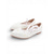cheap Bride-Women's Ivory Lace-Up Ballet Flats with Floral Appliqué, Romantic Bridal Shoes for Bride at Outdoor Garden Wedding