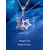 cheap Accessories-United States 250th Anniversary Women's Patriotic Star Jewelry Set, Alloy Necklace &amp; Earrings with Red White Blue Crystal Design, Parades &amp; Holiday Celebrations