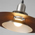 cheap Drum &amp; Cone Design-Mid-century modern metal and walnut pendant light