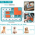 voordelige Kauwspeelgoed-Hondenpuzzelspeelgoed, interactief hondenspeelgoed met snoepjespuzzel voor IQ-training &amp;Mentale stimulatie, traktatiepuzzel met piepend ontwerp voor grote, middelgrote en kleine, slimme honden