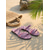 economico Donne-sandali bassi multi-cinturino in denim blu da donna: stile casual da isola tropicale, comode ciabatte aperte per passerelle sulla spiaggia e vacanze estive in resort