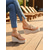 cheap Wedge Sandals-Women's White Wedge Sandals with Buckle Strap – Stylish, Comfortable Footwear for Summer, Beach and Poolside Events