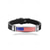 abordables Accesorios-Pulsera ajustable de acero inoxidable y silicona para hombres del 250 aniversario de los Estados Unidos con diseño de bandera americana ideal para el Día de la Independencia y celebraciones