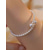 abordables Mariage ACC-Bracelet de perles d'imitation pour femme, élégant design bicolore, parfait pour les mariages, la Saint-Valentin et le quotidien.