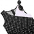 abordables Vestidos-1950s Hepburn Retro Antiguo Mediodía Vestido de una línea Vestido swing Vestido de la pradera A Lunares Corte A Escote en Pico Disfraz Chica Carnaval Mascarada Vacaciones Uso Diario Vestido Primavera