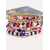 voordelige Accessoires-Verenigde Staten 250ste Verjaardag Vrouwen Meelaags Armband Set – Legering Materiaal met Verschillende Charms Perfect voor Onafhankelijkheidsdag en VS Vieringen