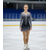abordables Vestidos de Patinaje Artístico-Vestido de patinaje artístico Mujer Chica Patinaje Sobre Hielo Vestidos Negro astilla Dedo Pulgar Espalda Abierta Malla Alta elasticidad Entrenamiento Competición Ropa de Patinaje Clásico Cristal