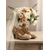abordables Madre de la Novia/Novio-Zapatos Mary Jane blancos para mujer con lazo lateral decorativo: elegantes zapatos de tacón cuadrado con punta redonda: sofisticados tacones de vestir para invitadas a bodas urbanas.