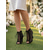 abordables Invitado a la boda-Botines peep toe con cordones para mujer con detalle de malla: elegantes tacones altos para bodas en el jardín, ocasiones especiales y atuendos de dama de honor, diseño cómodo y elegante.
