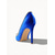 abordables Invitado a la boda-Zapatos de tacón de aguja con diamantes de imitación de terciopelo verde esmeralda para mujer, elegantes zapatos de vestir con punta puntiaguda para invitadas a bodas y ceremonias en la iglesia.