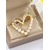 cheap Valentine's Day-Women's Alloy + Faux Pearl Heart Brooch, Multiple Designs Available, Ideal for Valentine's Day, Weddings and Daily Wear