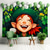 cheap Wall Tapestries-St. Patrick's Day Tapestry Banners Blanket Green Hat Shamrock Cute Romantic 3D Bedroom Living Room Dorm Teens Room College Dorm Wall Porch Home Decor