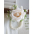 cheap Wedding Accessories-Women's Bridesmaid and Groomsman Corsage and Boutonniere Set, Available in Multiple Colors, Polyester Material, Perfect for Weddings and Parties