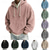 halpa miesten perushupparit-Miesten Huppari Vakosametti Pullover-huppari Quarter vetoketjullinen huppari Purppura Hupullinen Tavallinen Kengurutasku Textured Kausaliteetti Päivittäin Urheilu ja ulkoilu Katutyyli Tyylikäs